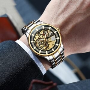 Men's Luminous Day And Night Star Mechanical Watch