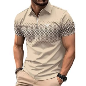 Men's Personality Summer Fashion Sports Short Sleeve