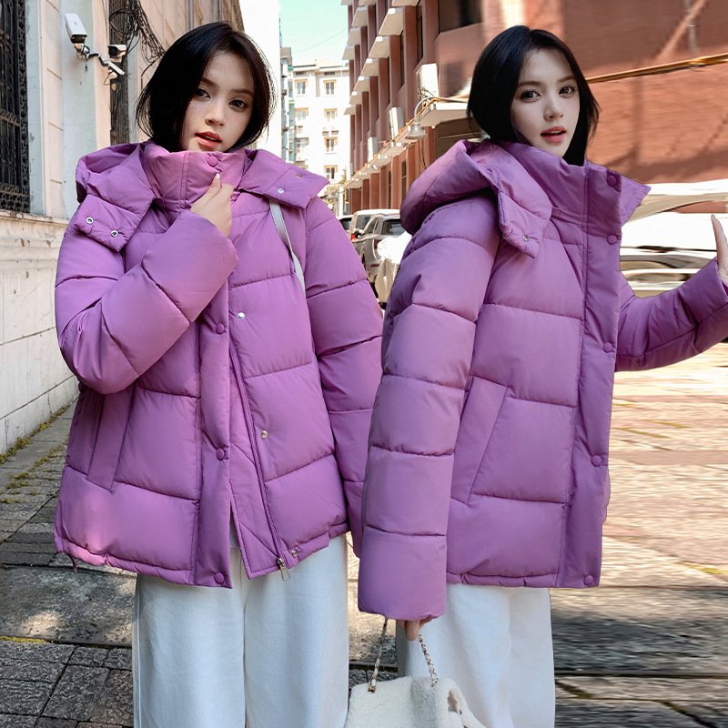 Women's Cotton-padded New Winter Coat Thickened - Imagem 5