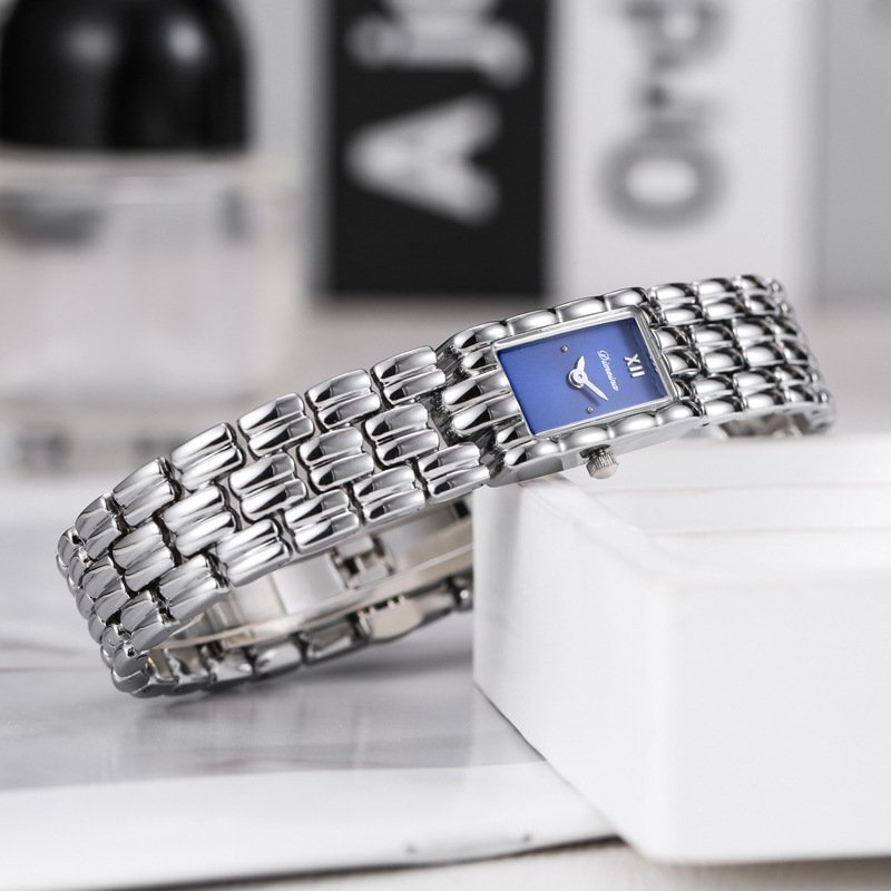 Simple Fashion Square Steel Watch - Imagem 3