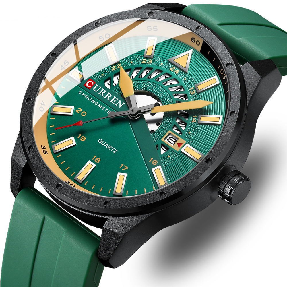Men's Fashion Casual Tape Quartz Watch - Imagem 6