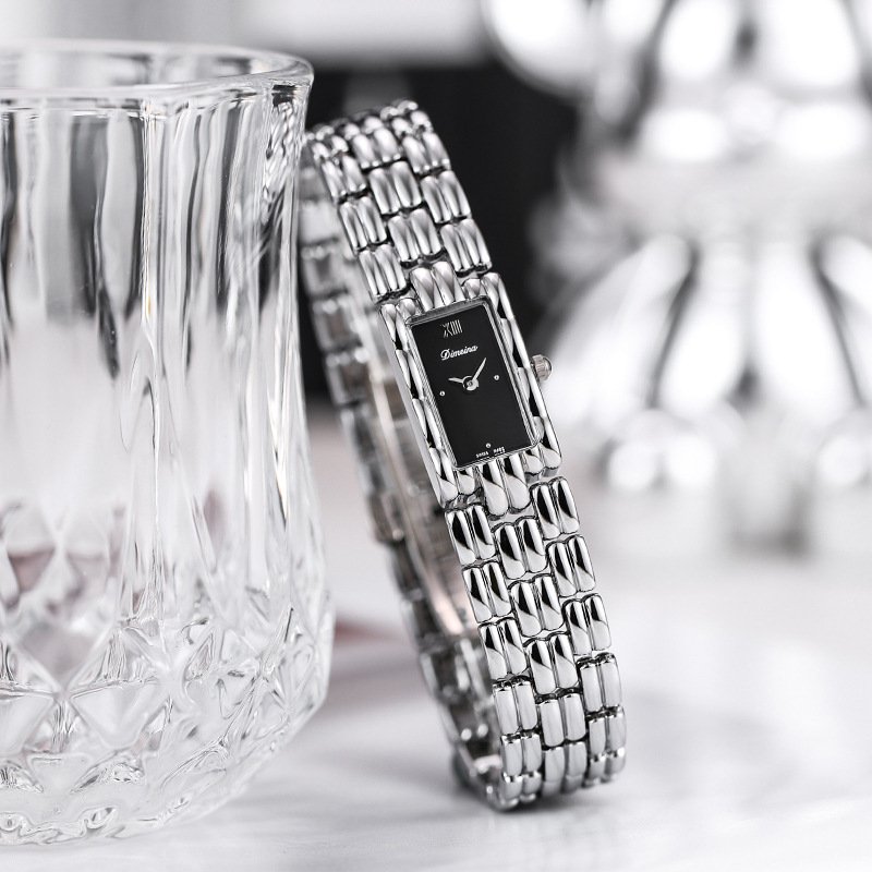 Simple Fashion Square Steel Watch - Imagem 8