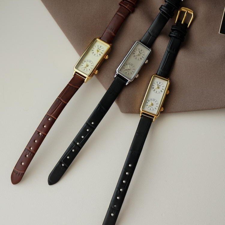 New High-grade Fashion Exquisite Rectangular Watch Women - Imagem 4