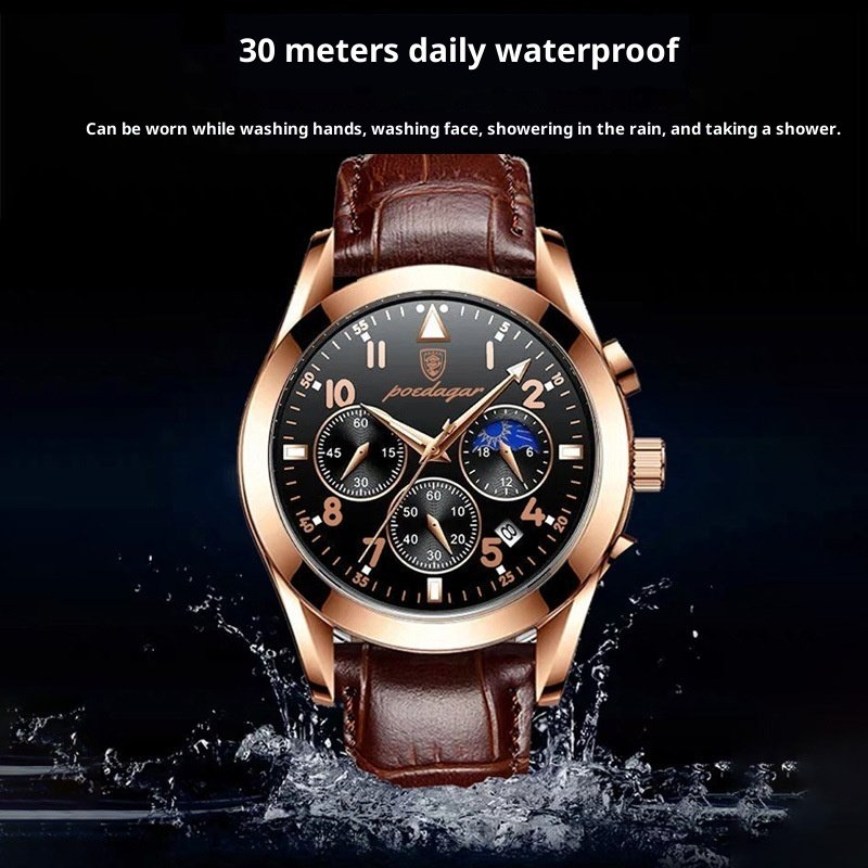 Black Tech Men's Watch Male Student Korean Fashion - Imagem 10