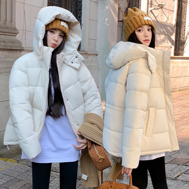 Women's Cotton-padded New Winter Coat Thickened - Imagem 9