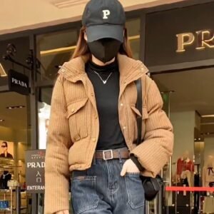 Women's Short Winter Loose Casual Cotton-padded Jacket