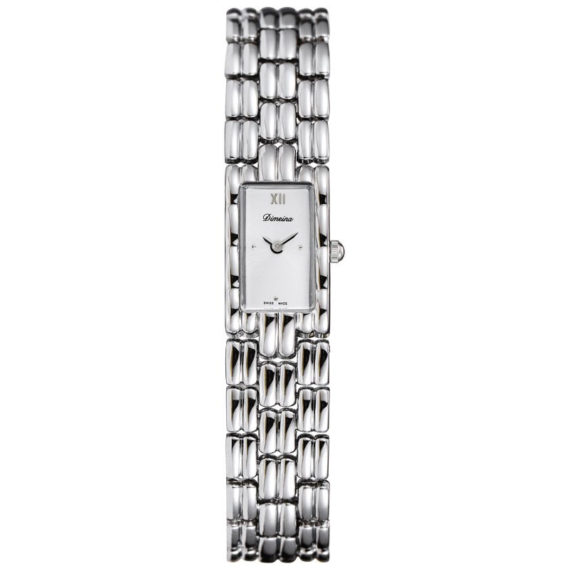 Simple Fashion Square Steel Watch - Imagem 7